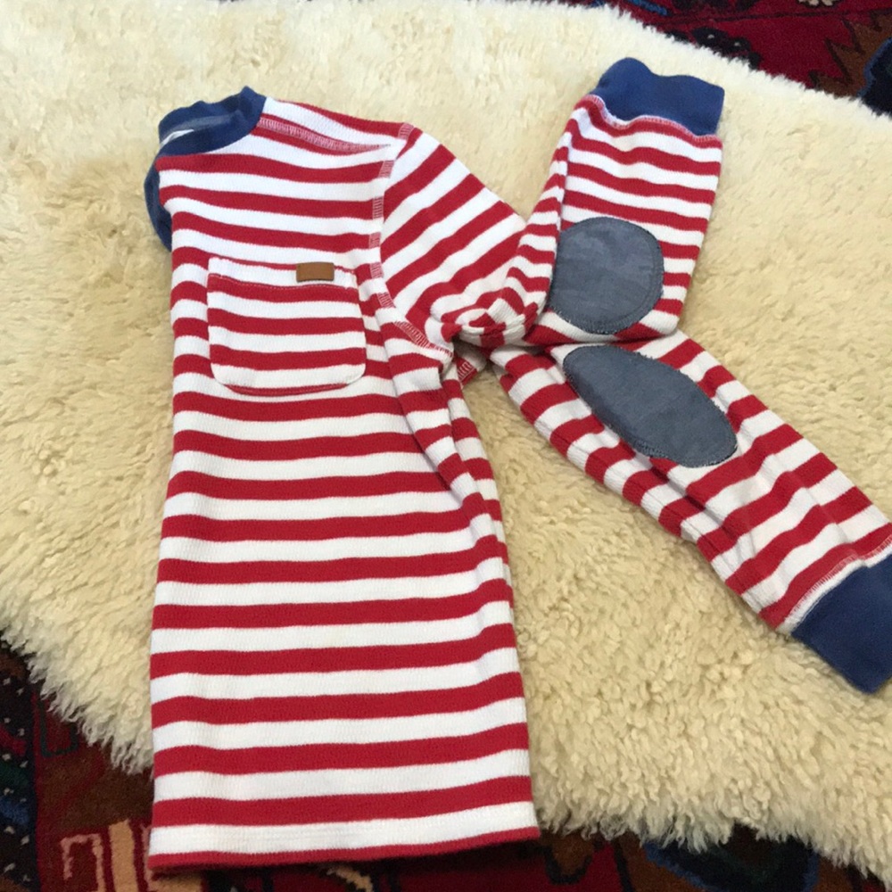 H&M preloved boys striped cotton shirt!